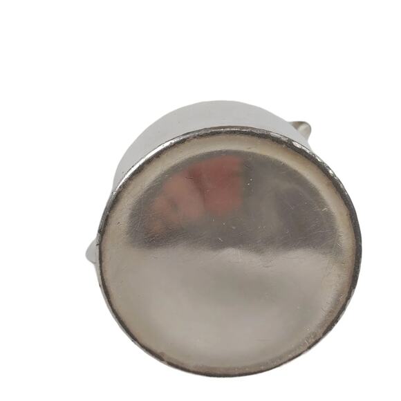 Vintage Mid-Century Silverplate Water Cocktail Pitcher, Minimalist Simple Modern - Picture 5 of 6